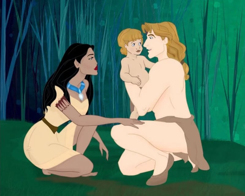 disney enfant pocahontas