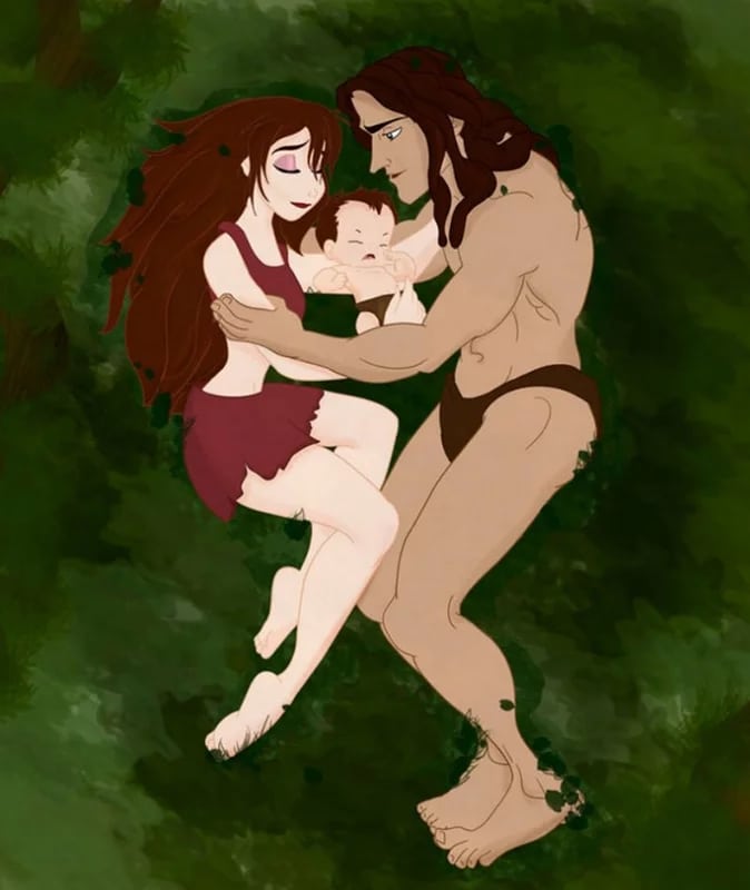 disney enfant tarzan jane