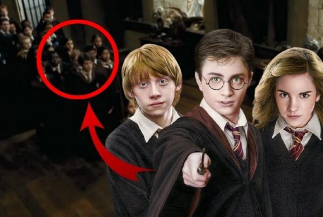 Harry Potter : avez-vous remarqué les doublures de Harry, Ron et Hermione dans cette scène ?