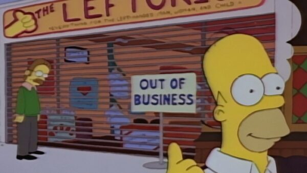 homer business flanders les simpson