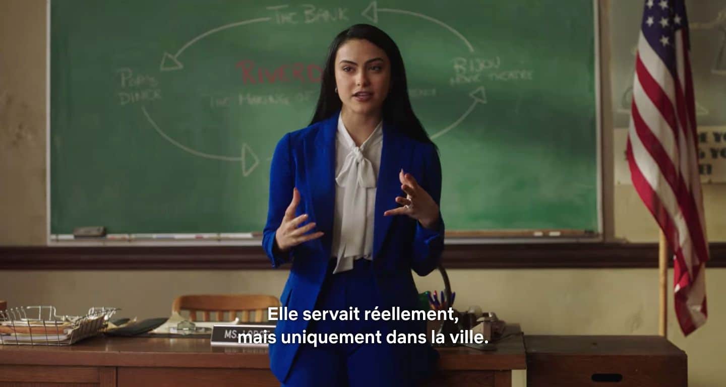 questions bêtes riverdale veronica prof