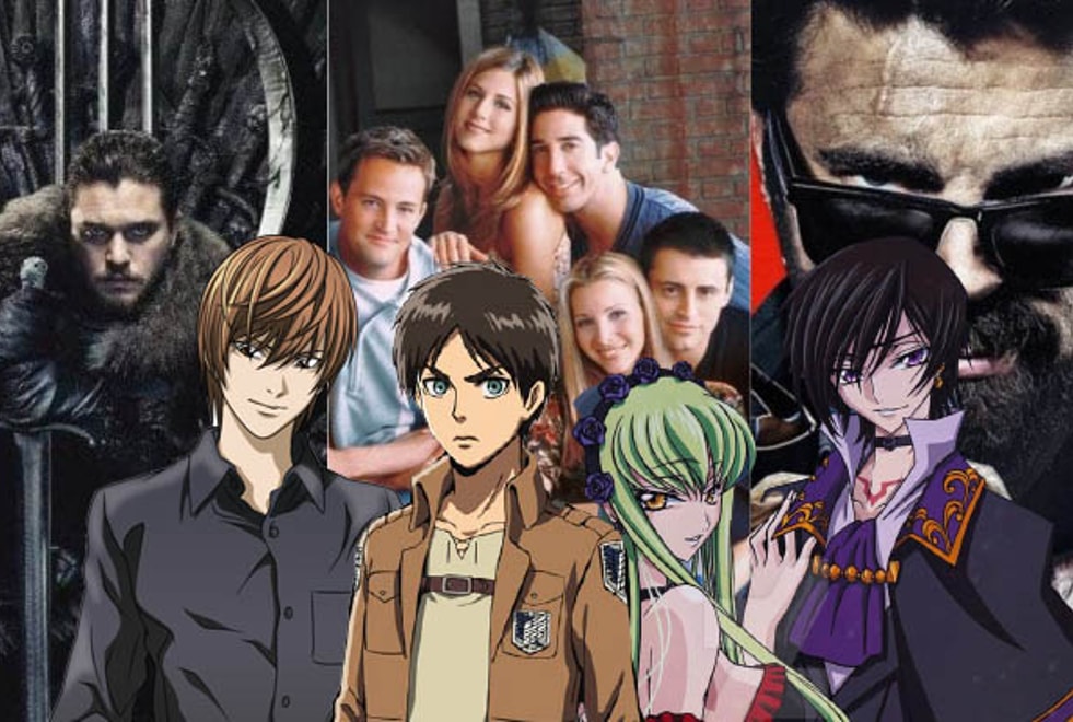 Quiz : choisis ta série préférée, on te conseillera un anime