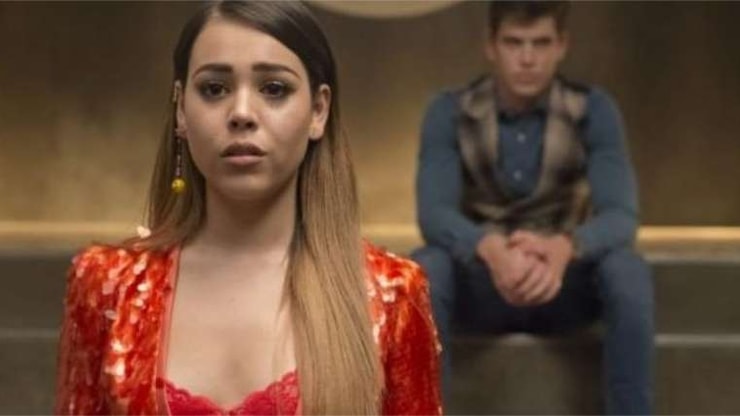 Mina El Hammani, Danna Paola & Miguel Bernadeau (Élite) : "Nadia, Lu & Guzmàn sont pareils, ils s'attirent les uns les autres"
