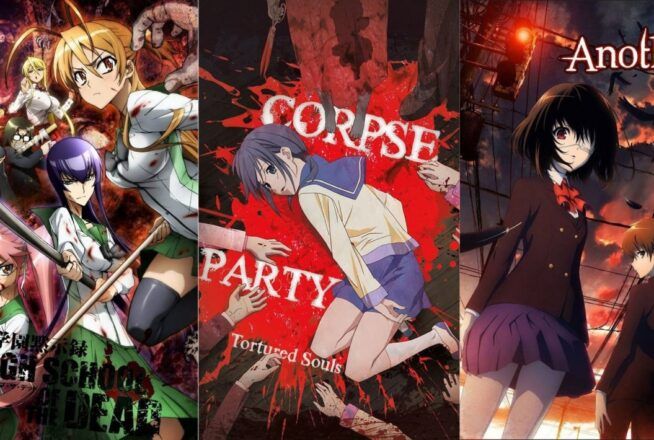 Another, Corpse Party, Parasyte&#8230; TOP 5 des anime horrifiques