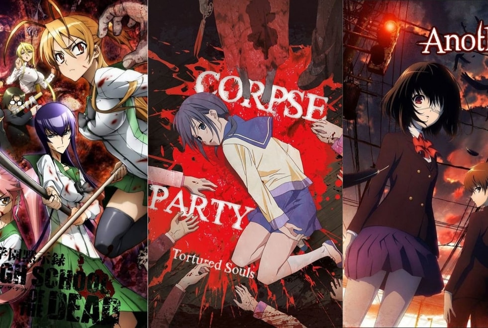 Another, Corpse Party, Parasyte… TOP 5 des anime horrifiques