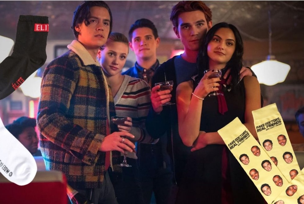 Friends, Elite, Riverdale : 5 paires de chaussettes vraiment cool pour les fans de séries