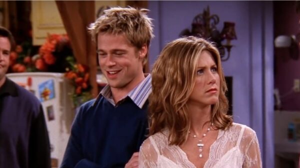 brad pitt jennifer aniston friends