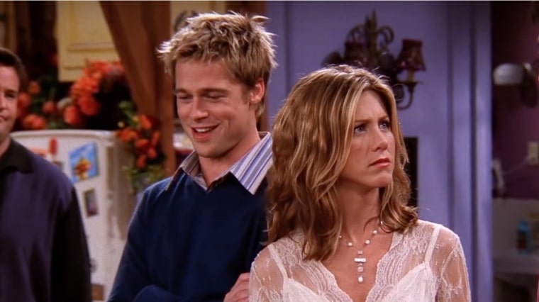 friends brad pitt jennifer aniston