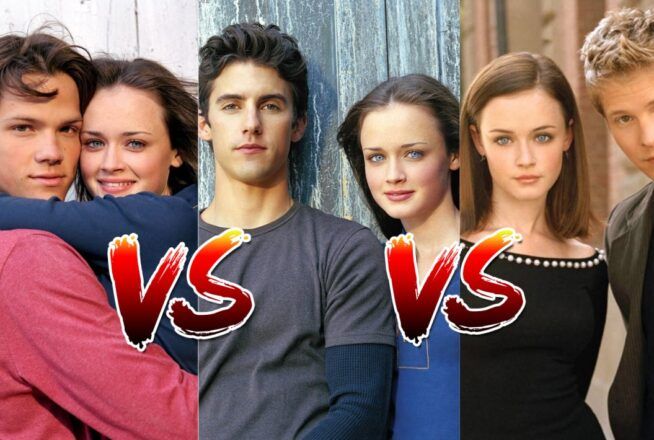 Sondage Gilmore Girls : tu préfères Rory avec Dean, Jess ou Logan ?