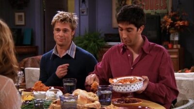 Friends : 5 secrets sur l'épisode de Thanksgiving avec Brad Pitt