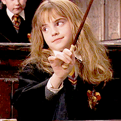 Hermione n'est pas impressionnée...