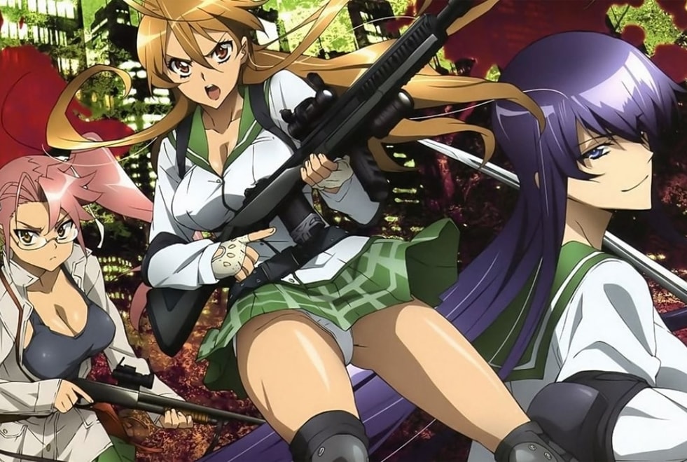 Highschool of the Dead : réponds à ces questions, on te dira si tu survis dans l’univers de l’anime