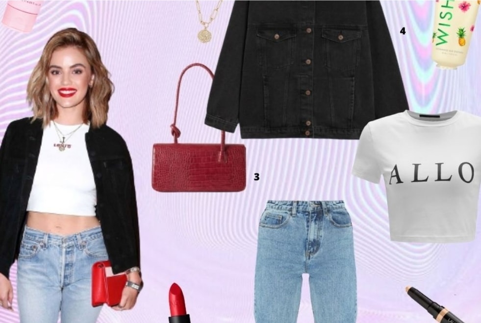 Minute Mode : adopte le look de Lucy Hale (Pretty Little Liars)