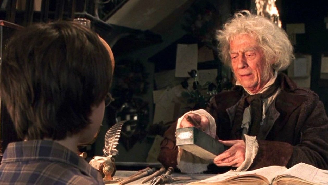 Tu es le nouvel apprenti d'Ollivander !