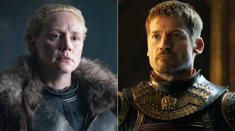 Brienne et Jamie Game of Thrones