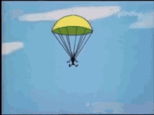 Sauter en parachute