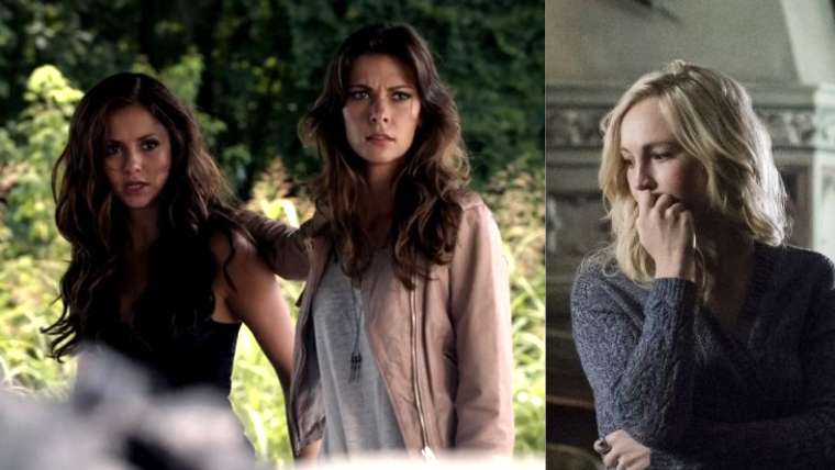 the vampire diaries, nadia, katherine, caroline