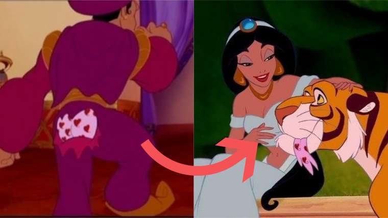 Disney, erreur, aladdin