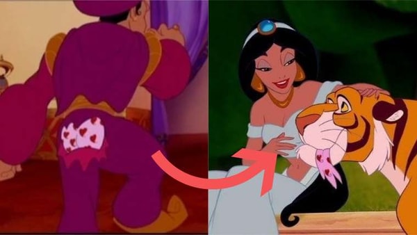Disney, erreur, aladdin