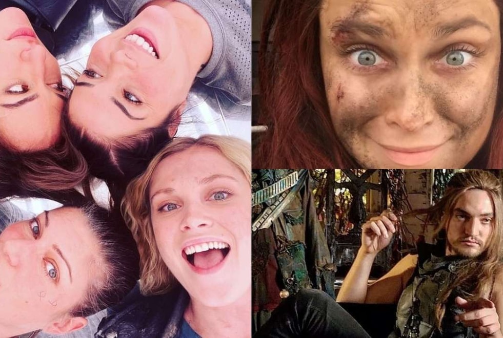 The 100 : 10 photos coulisses de la série qui vont vous rendre nostalgiques
