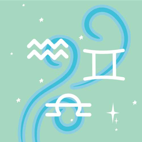 Air (Gemini, Libra, Aquarius)