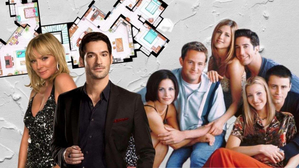 Quiz : sauras-tu reconnaître les séries derrière ces plans d'appartements ?