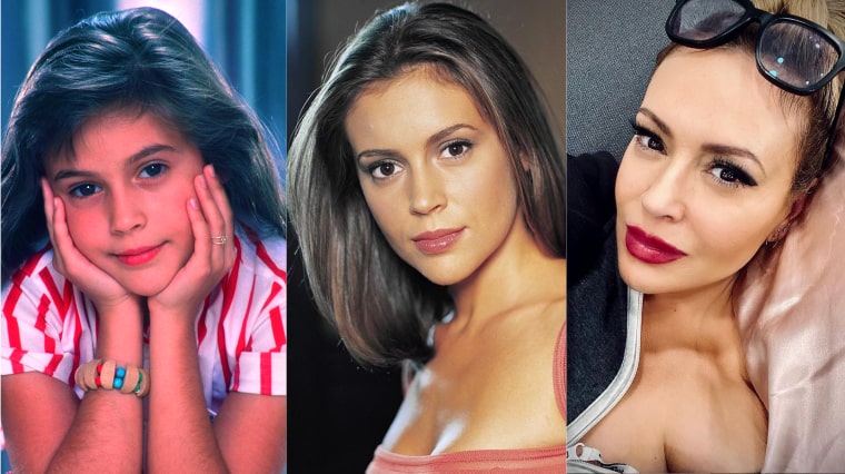 alyssa milano avant après charmed