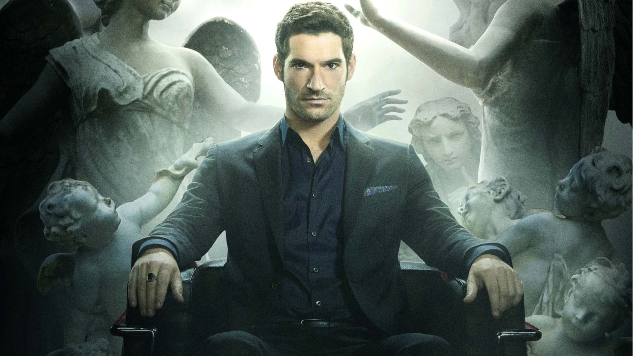 Lucifer, joué par Tom Ellis dans la série sauvée par Netflix