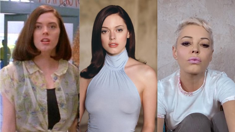 rose mcgowan avant après