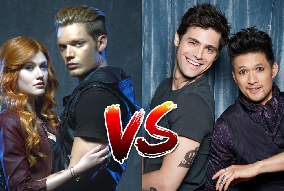 Sondage : le match ultime, tu préfères Clace ou Malec dans Shadowhunters ?