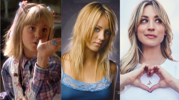 kaley cuoco avant après