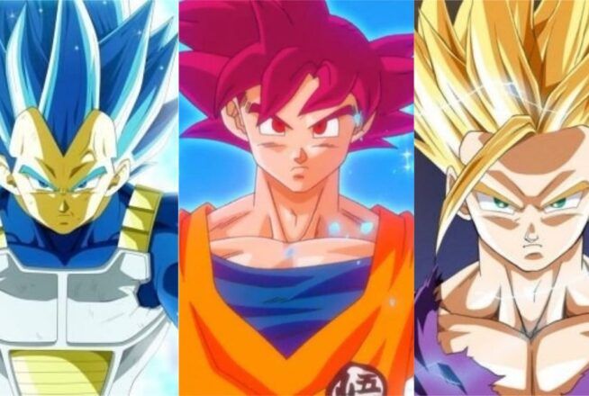 Sondage Dragon Ball : quelle est ta transformation en Super Saiyan préférée ?
