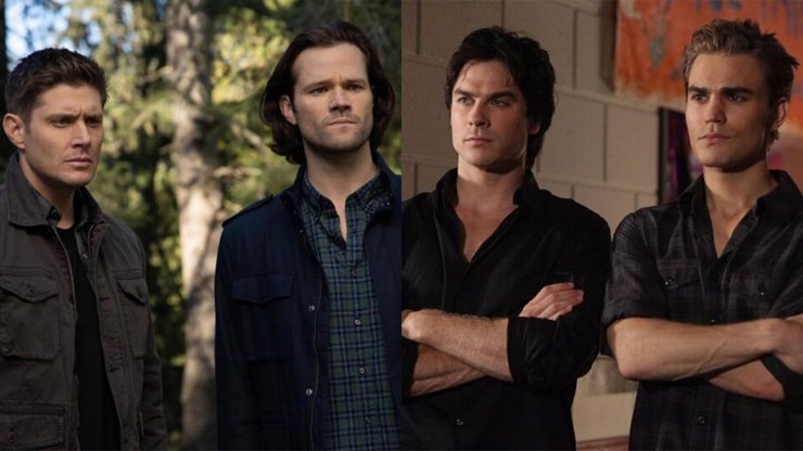 Sondage : tu préfères... Dean et Sam (Supernatural) ou Damon et Stefan (The Vampire Diaries) ?