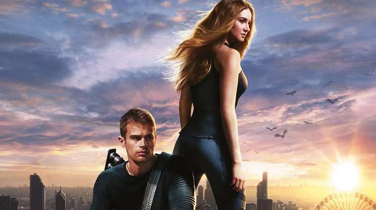 Affiche du premier film Divergente.