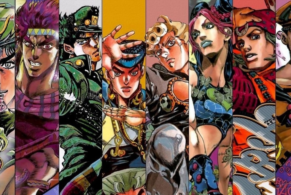 Sondage JoJo’s Bizarre Adventure (JJBA) : choisis ta partie préférée