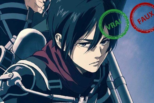 Quiz L’Attaque des Titans (SNK) : impossible d’avoir 10/10 à ce Vrai ou Faux sur Mikasa