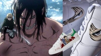 L'Attaque des Titans : offre-toi des baskets customisées à l'effigie des héros de l'anime