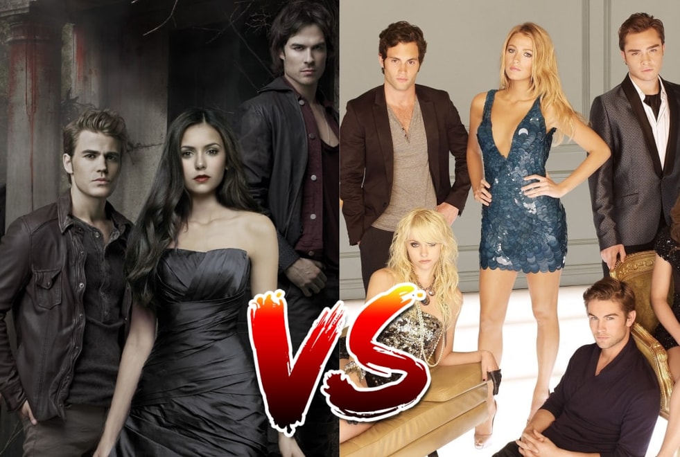 Sondage : le match ultime, tu préfères The Vampire Diaries ou Gossip Girl ?
