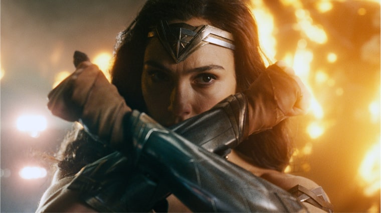 wonder woman dans le film Justice League