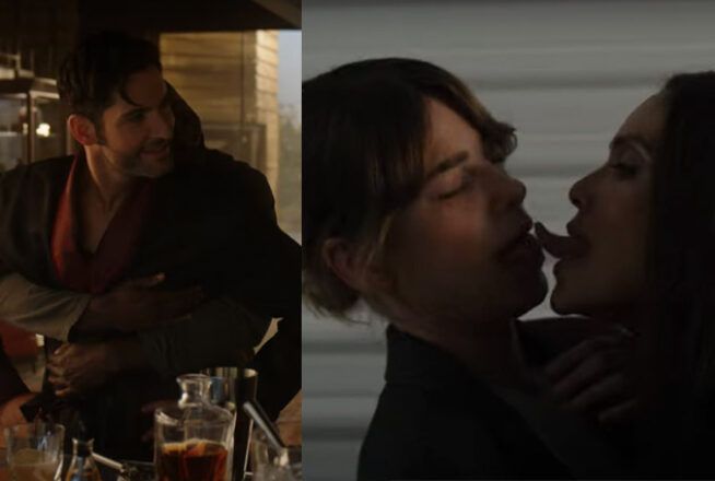 Lucifer : Netflix dévoile le bêtisier de la saison 5, avec un baiser très étrange entre Chloé et Maze