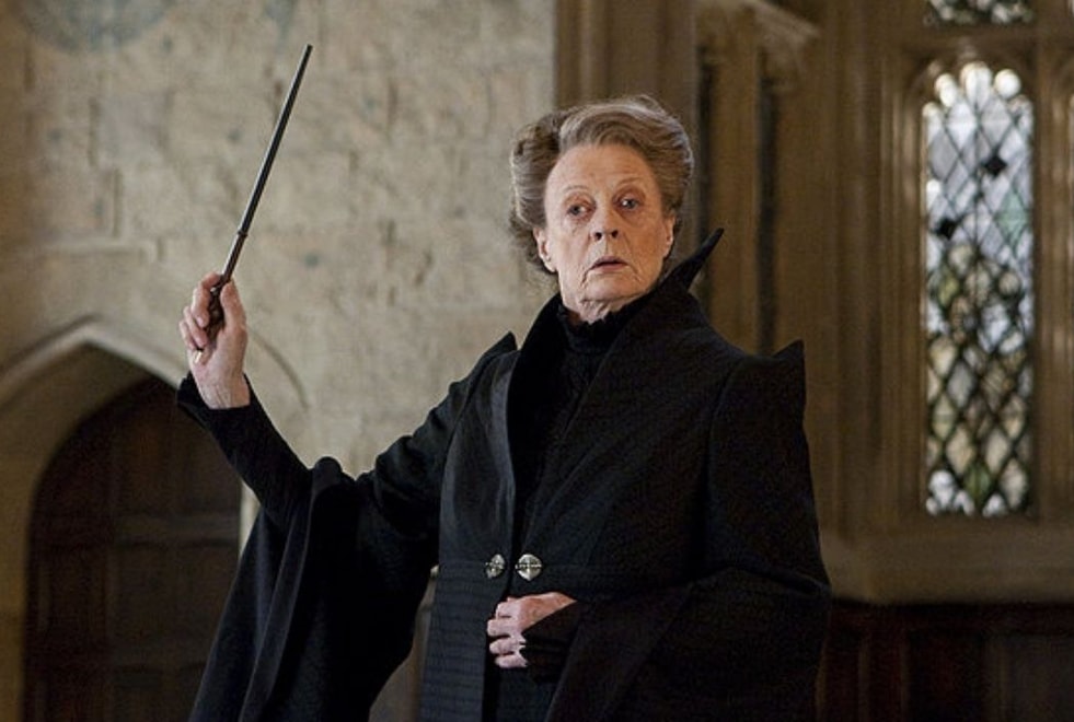 Harry Potter et les Reliques de la Mort partie 1 : pourquoi le Professeur McGonagall n’est pas présente dans le film ?