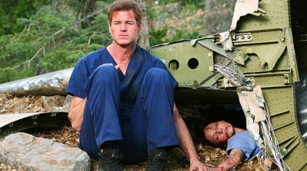 épisode crash d'avion grey's anatomy lexie et mark