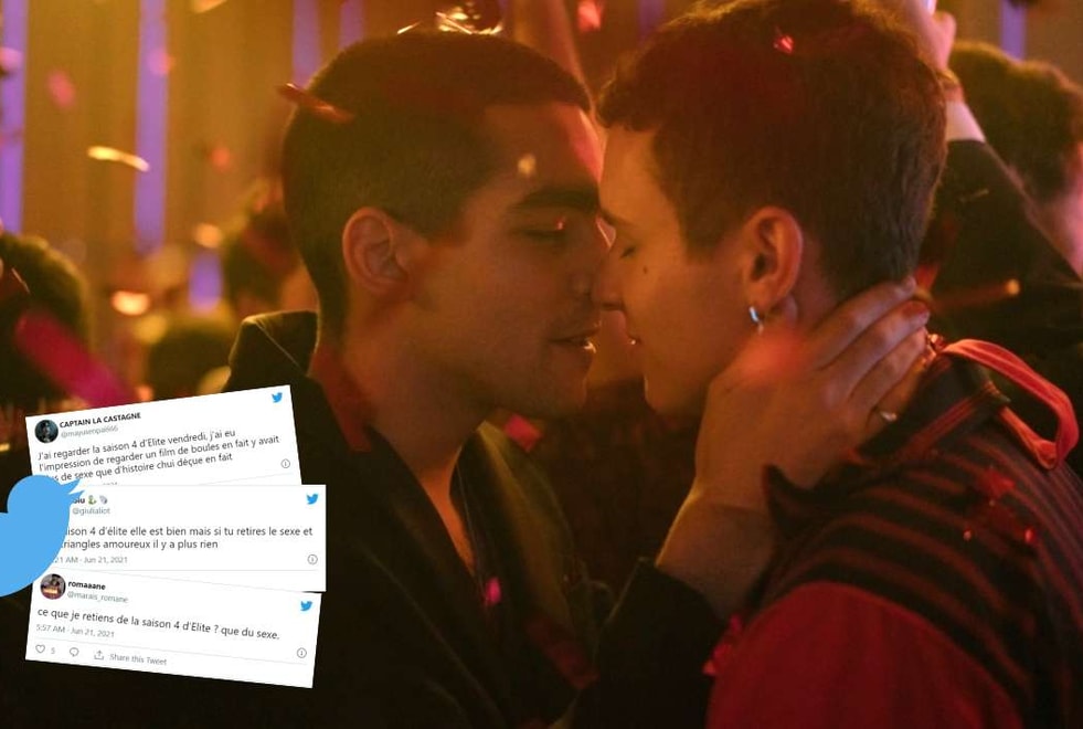 Elite : la saison 4 vivement critiquée par les fans à cause des scènes de sexe