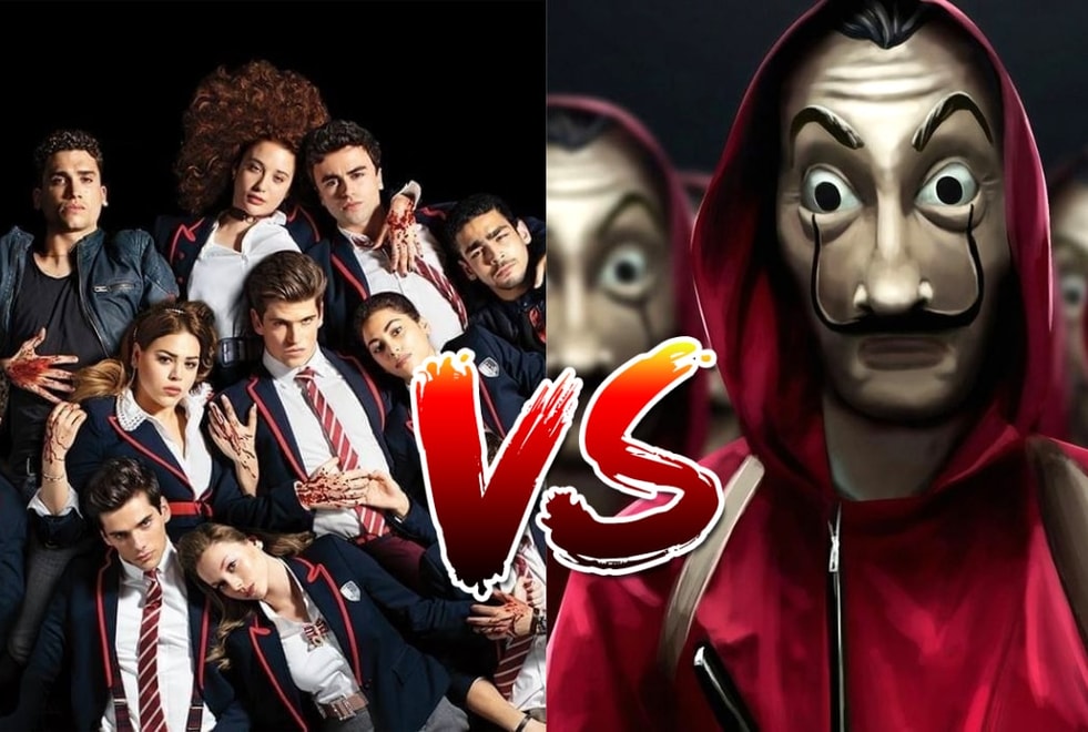 Sondage : le match ultime, tu préfères Elite ou La Casa de Papel ?
