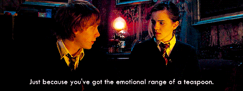 hermione ron gif harry potter
