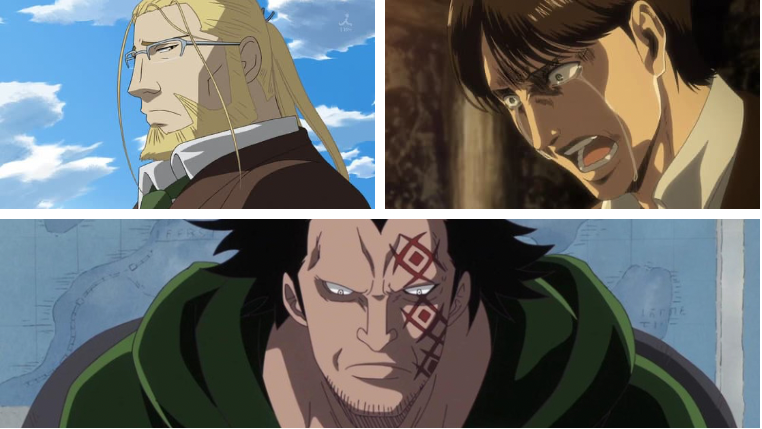 SNK, FMAB, One Piece… Top 10 des pires darons dans les animes et mangas