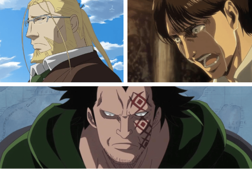 SNK, FMAB, One Piece… Top 10 des pires darons dans les animes et mangas