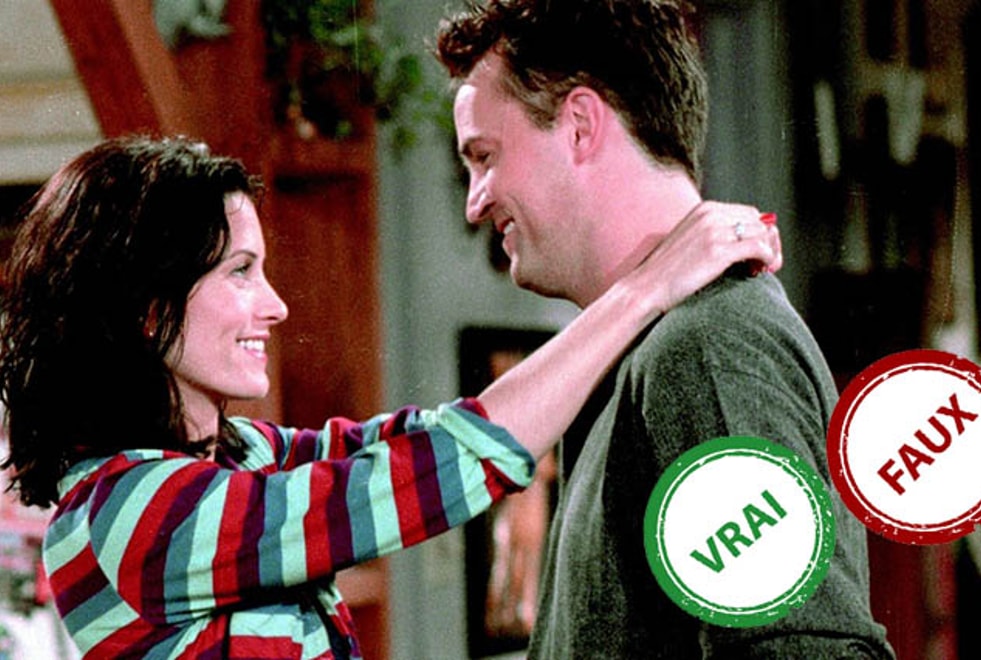 Friends : impossible d’avoir 10/10 à ce quiz vrai ou faux sur le couple Chandler et Monica