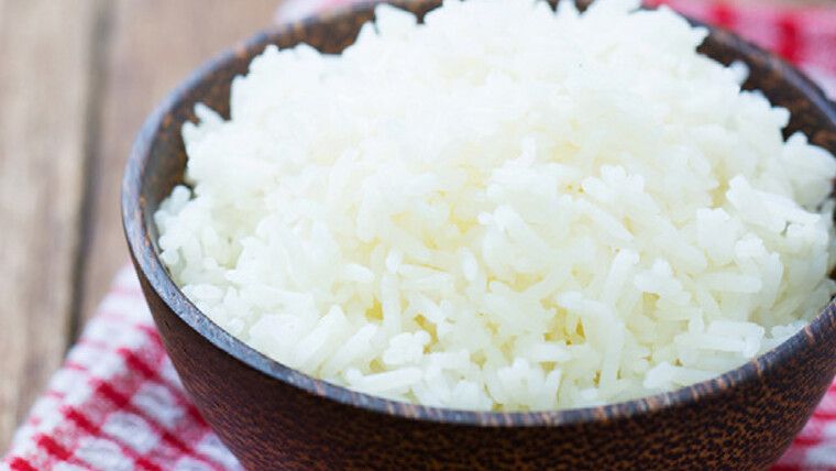 Du riz blanc