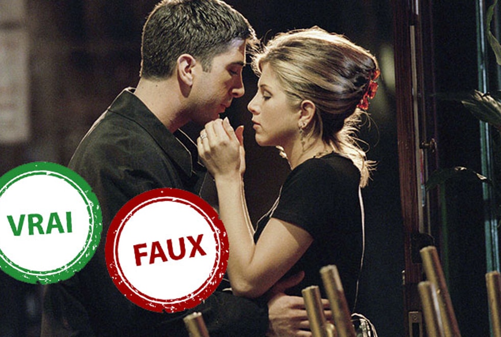 Friends : impossible d’avoir 10/10 à ce quiz vrai ou faux sur Ross et Rachel